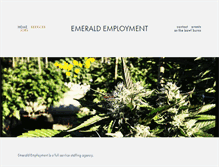 Tablet Screenshot of emeraldemployment.com